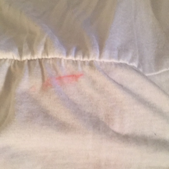 White crocheted flowy tank top - Picture 3 of 4